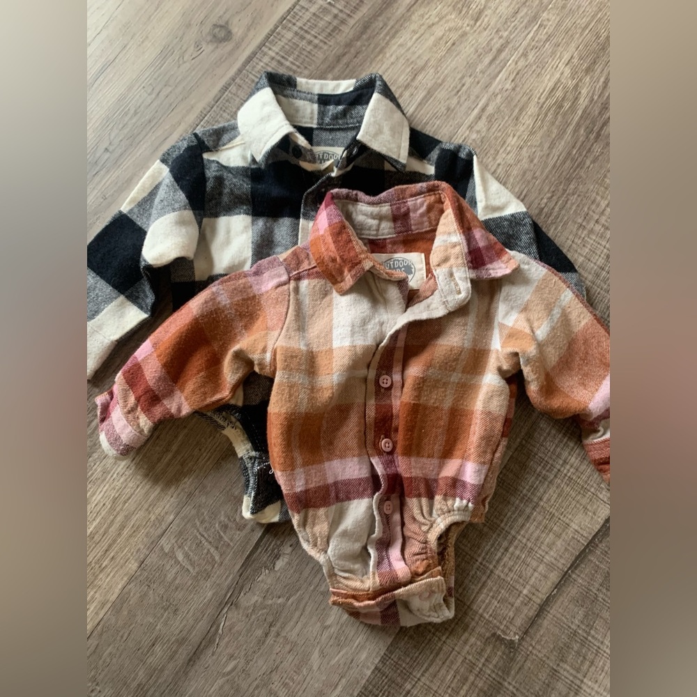 Bass Pro Shops- 0-3 month Flannels